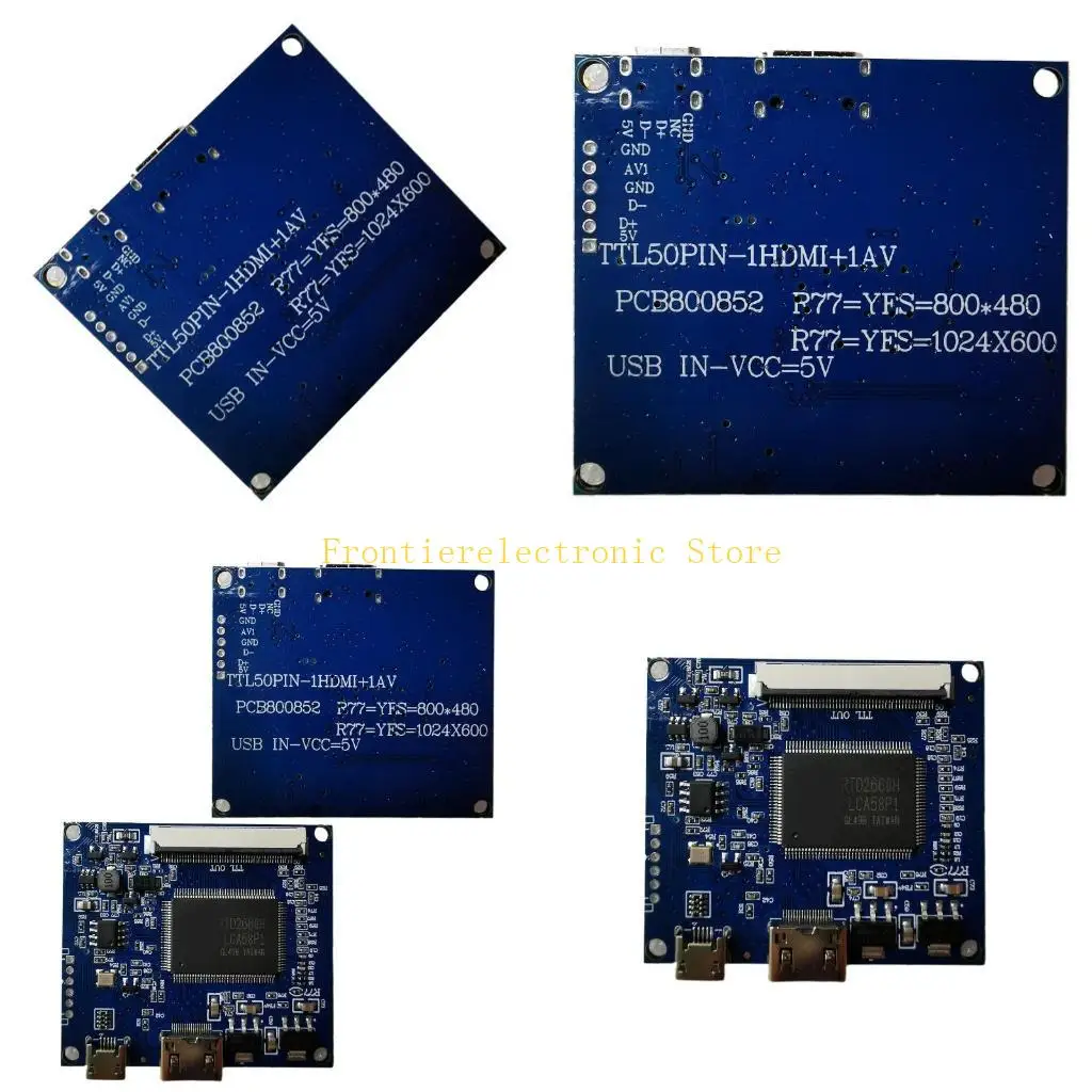 

Плата контроллера G8DB HDMI-совместимая Плата контроллера 50PIN 7300101463 800x480