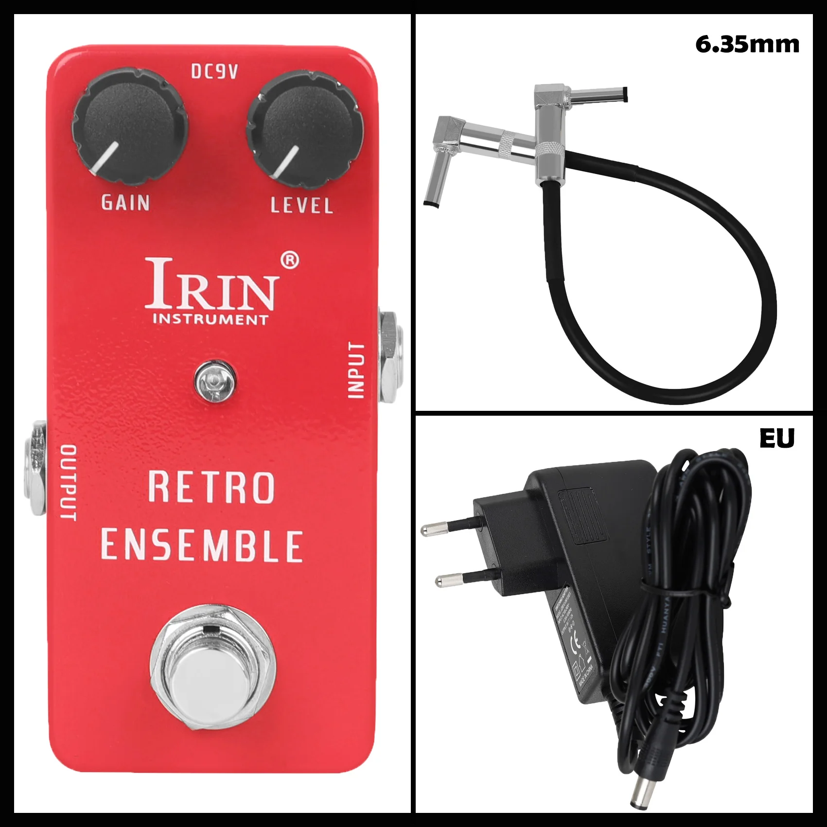 

IRIN RS-05 Electric Guitar Effects Pedals Retro Ensemble High Gain Guitar Effect Pedal True Bypass New Model Guitar Accessories