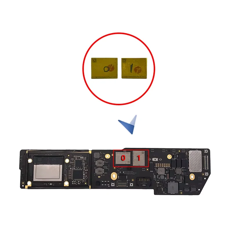 Tested 256G 500G 1TB 2TB SSD Nand Chip IC For MacBook Air A2337