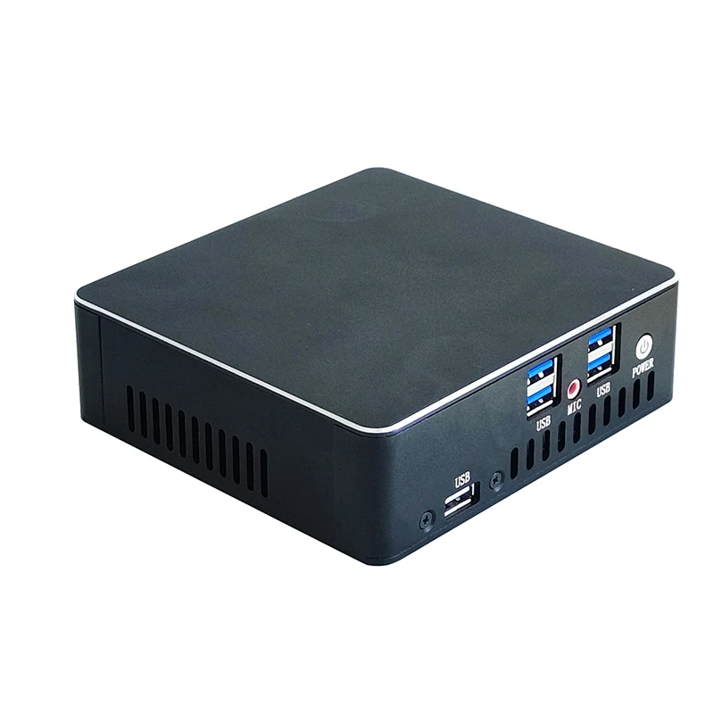 2026 ELSKY  8th 10th Gen NANO10 Embedded Mini PC with Graphics Card I3 I5 I7 CPU DDR4 32G RAM Mini-PCIE M.2 SSD Computer