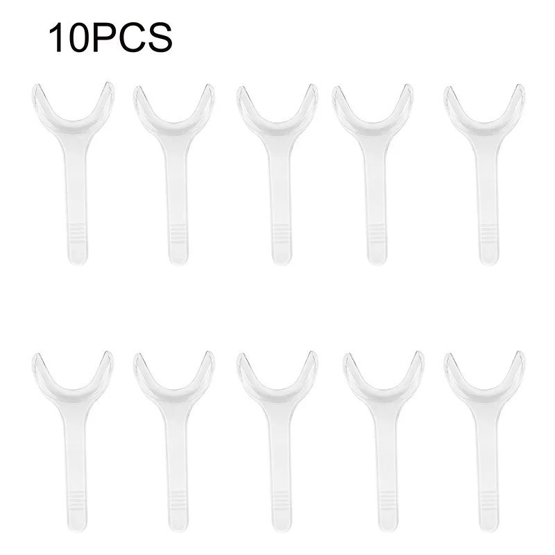 

10Pcs Dental Lip Cheek Retractor T-Shape Transparent Cheek Retractor Dental Consumables S/l Size Tooth Cleaning Oral Care