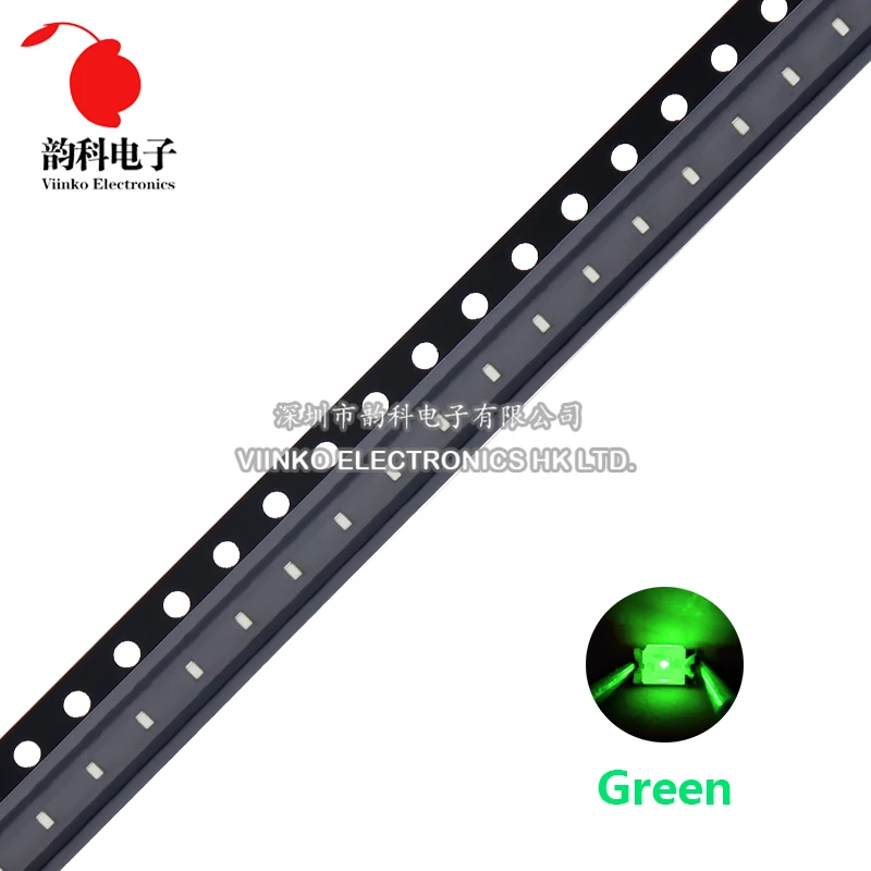 100pcs 0402 SMD LED White Red Blue Yellow Green Orange Warm White RGB Light Emitting Diode