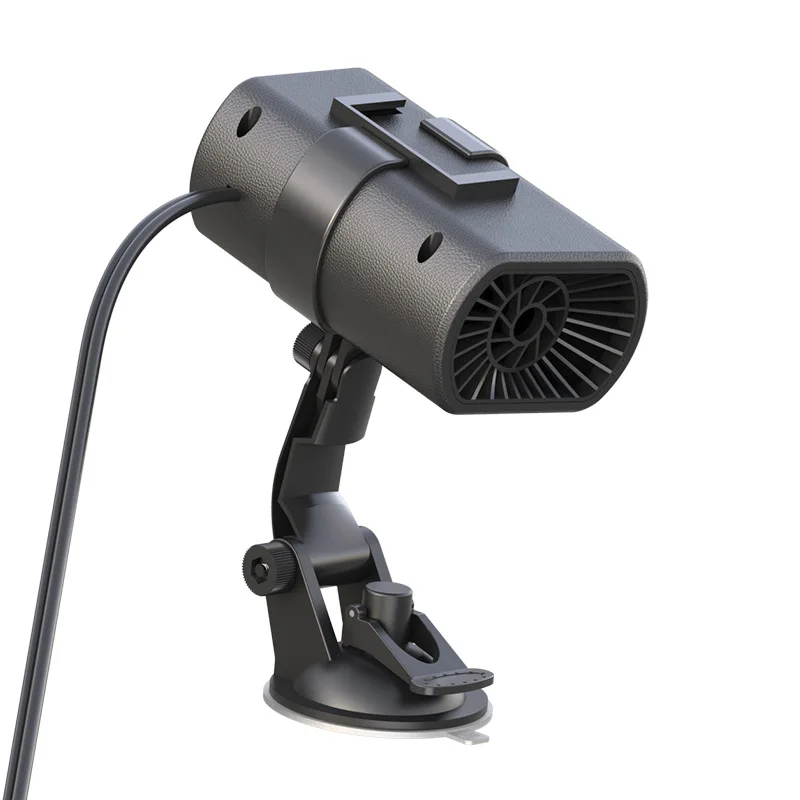 12V 65W Car Heater Strong Suction Type Heating Fan Electric Cooling Windshield Defroster Defogging Vapour Removal For Winter