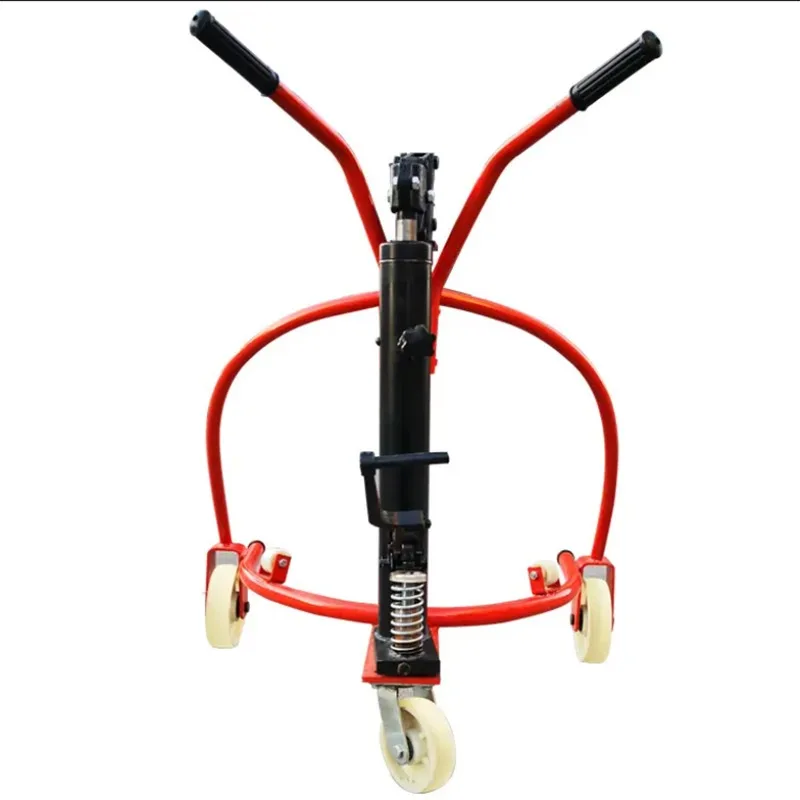 

Настраиваемый гидравлический подвижный барабанный подъемник тележки, уплотнительный цилиндр для масляного барабана, металлическая и металлургическая часть оборудования