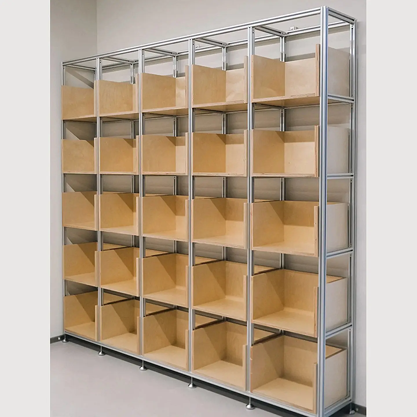 Modern Simple Creative Shelf Office Household Multi-layer Lattice Storage Rack Floor Display Rack