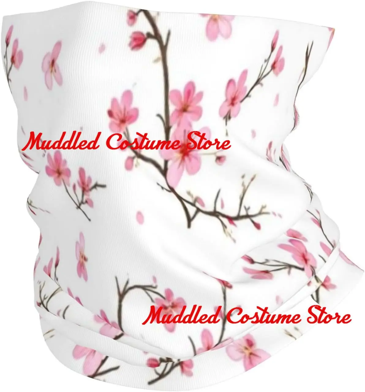 

Цветы вишни с цветочным узором, гетры на шею, маска для лица, шарф, бандана, повязка на голову, Балаклава с защитой от ультрафиолета для спорта