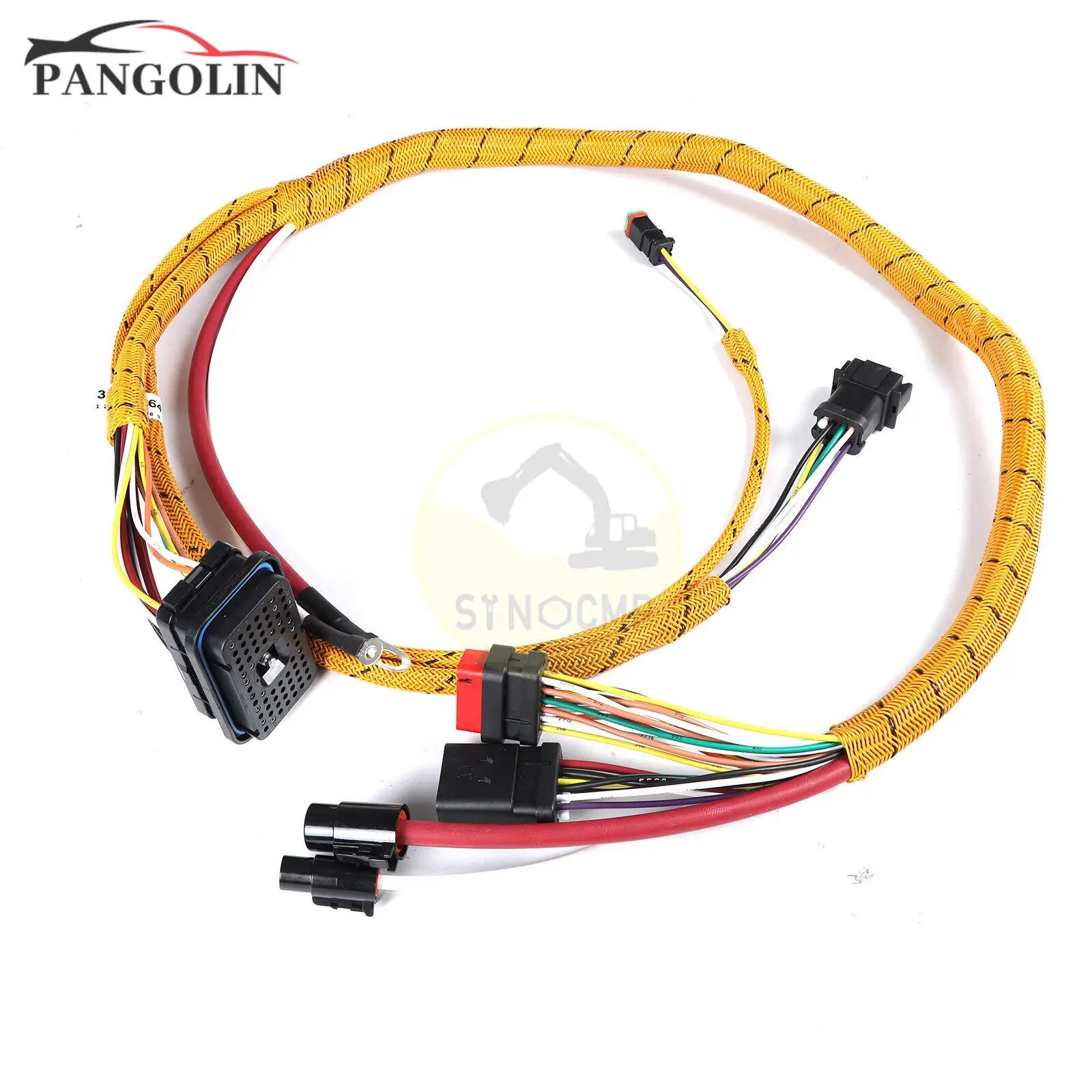 

1 Set Engine Power Supply Line 319-0964 342-2991 342-9688 for CAT 345D 345DL E345D 349D 349DL Excavator ECM Wiring Harness