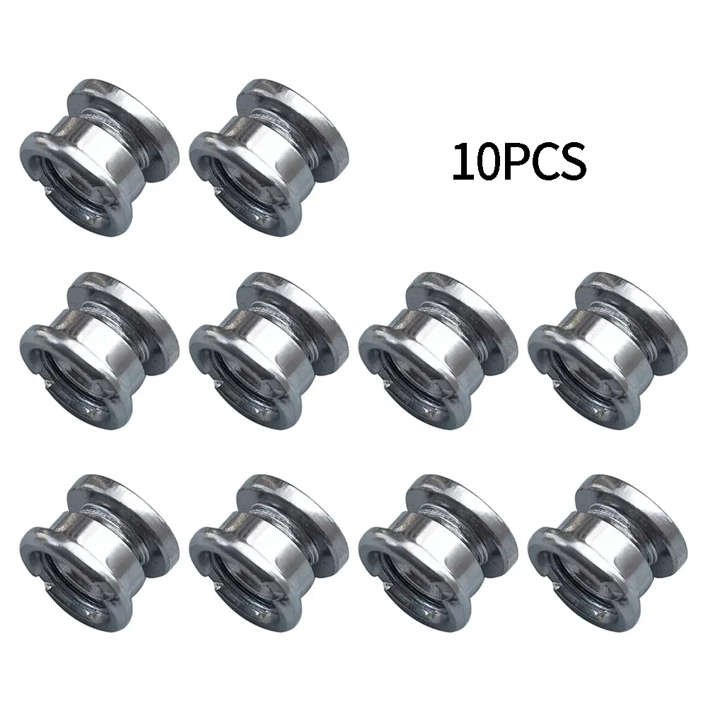 10pcs Bicycle Derailleur Hanger Tail Hook M8 Lock Screw Stainless Steel Bolt Tail Hook Screw Practical Replacement Cycling Tools