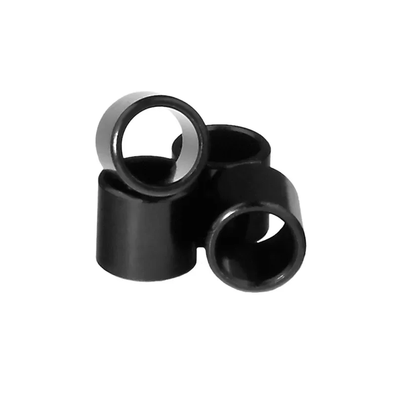 Achieve Better Handling And Precision With 10mm Long Alloy Bearing Spacers For For SCOOTER Or Skateboard Wheels Pack Of 48pcs