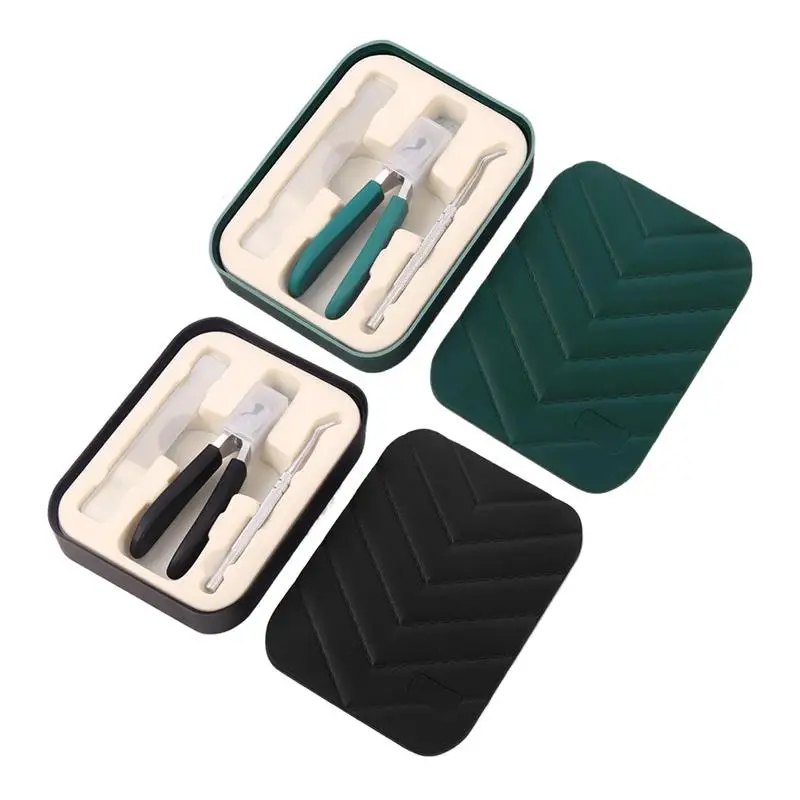 Nail Cutter Anti-Splash Ingrown Nail Trimming Tool with File and Spoon Heavy Duty Wide Jaw Opening Beveled Manicure Tool