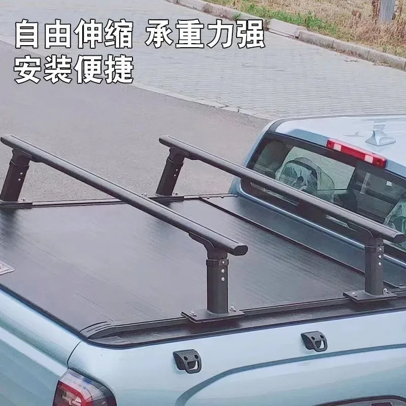 Suitable for the Great Wall steel cannon modified cargo box, rolling shutter T-bracket storage multi-functional platform rack