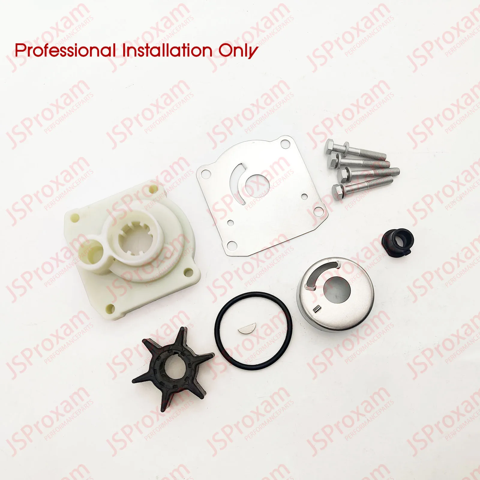 61N-W0078-11-00 61N-W0078-11 Replaces Fit For Yamaha 6H4-44352-02 Outboard 25HP 4Stroke Water Pump Impeller Repair Kit