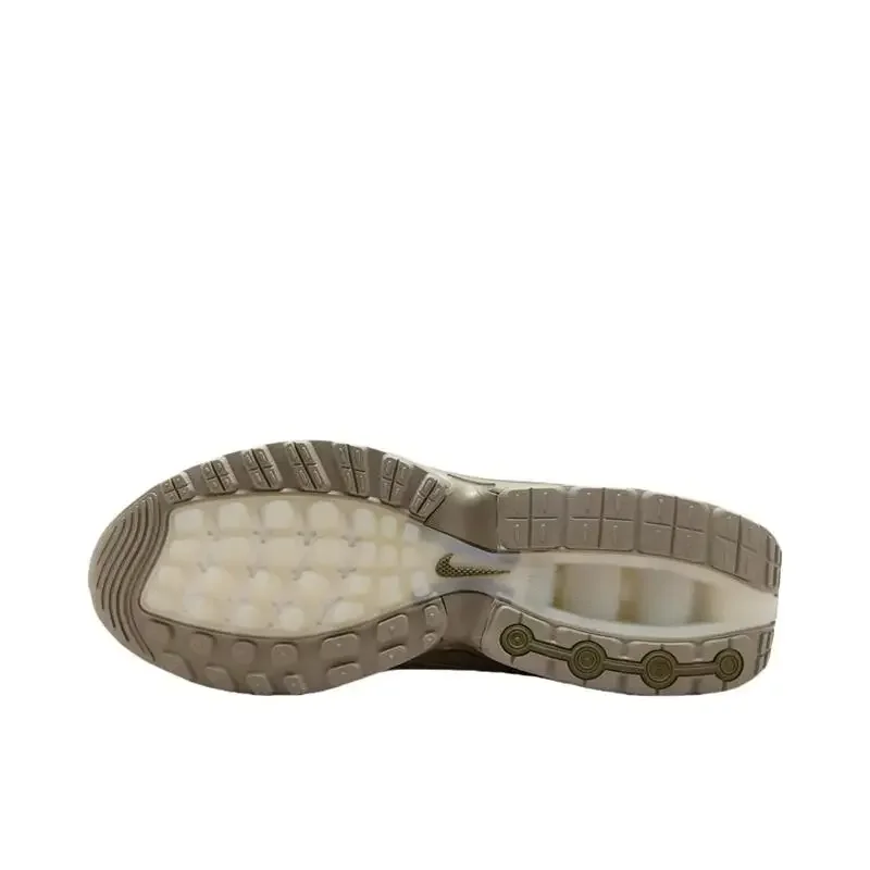 Nike Air Max Dn SP "Light Bone" รองเท้าวิ่งอเนกประสงค์กันลื่นทนต่อการสึกหรอต่ําสําหรับผู้ชายผู้หญิงสีขาวสีม่วง