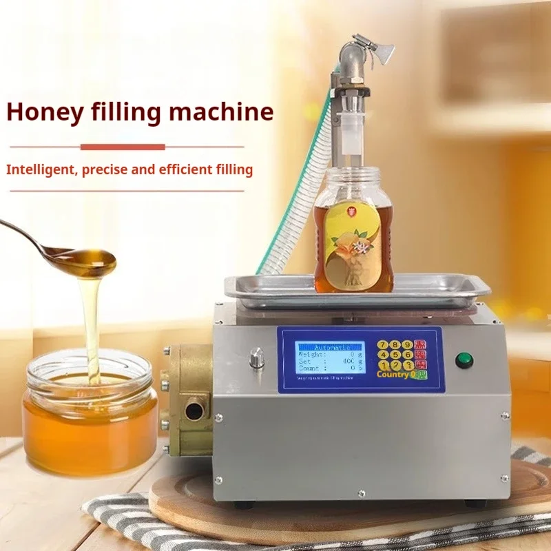 Sesame Paste Glue Quantitative Filling Machine Automatic Liquid Honey Filling Machine