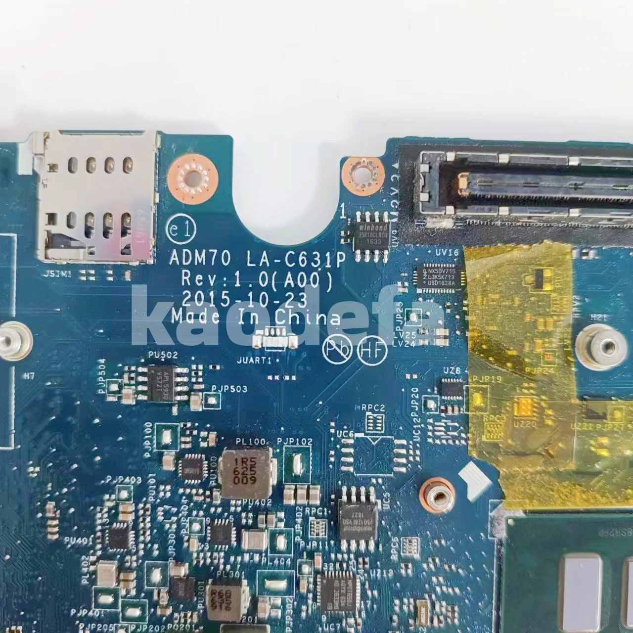 Imagem -06 - Laptop Motherboard para Dell Latitude E5470 Adm70 La-c631p Cpu: I36100u I5-6200 6300u Ddr4 Cn0c0nc4 Cn-0h4jg 100 Teste ok