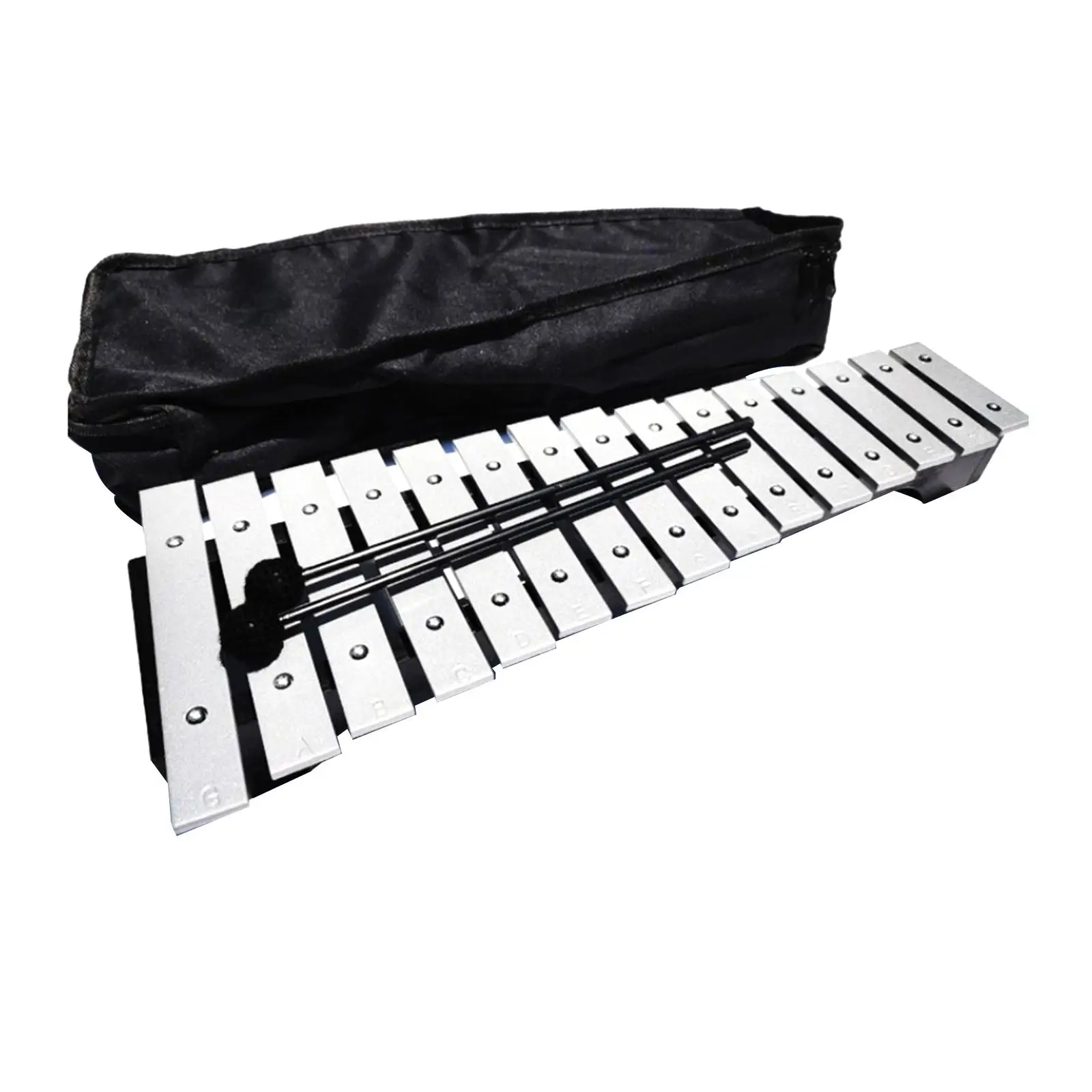 Professional 15 Scales Xylophone with Carry Case and Mallets for Players