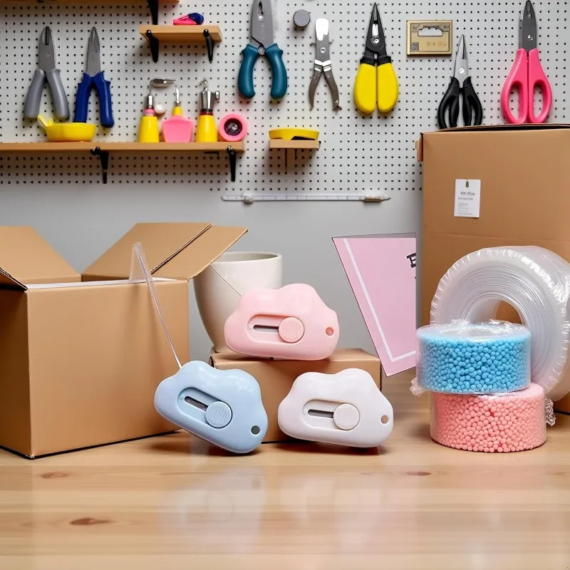 3PCS Letter Cutter，Mini Shrink Wrap CaseOpener Mini Security Blade Case Opener Plastic Letter Cutter Mini Sharp Blade Box Cutter