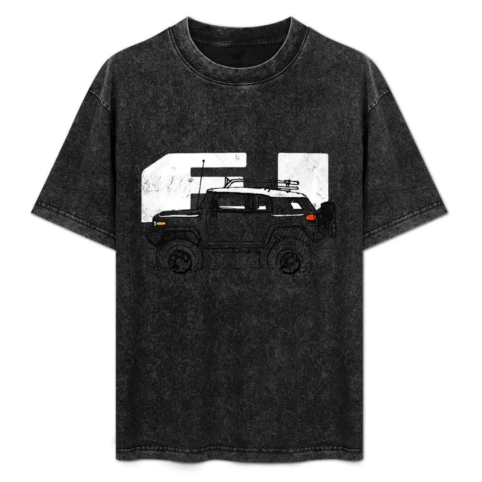 

FJ Cruiser - Sketch artist Profile, best gift for FJ's Dad, Mom birthday gift, off road T-Shirt summer clothes shirts men