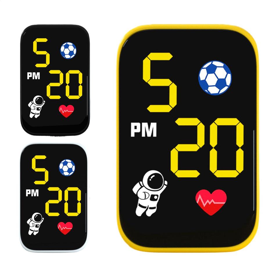  Waterproof Mini Motorcycle Clock Dashboard Mount with LED Light Compact Motorbike Timepiece Practical Dashboard Accessory 