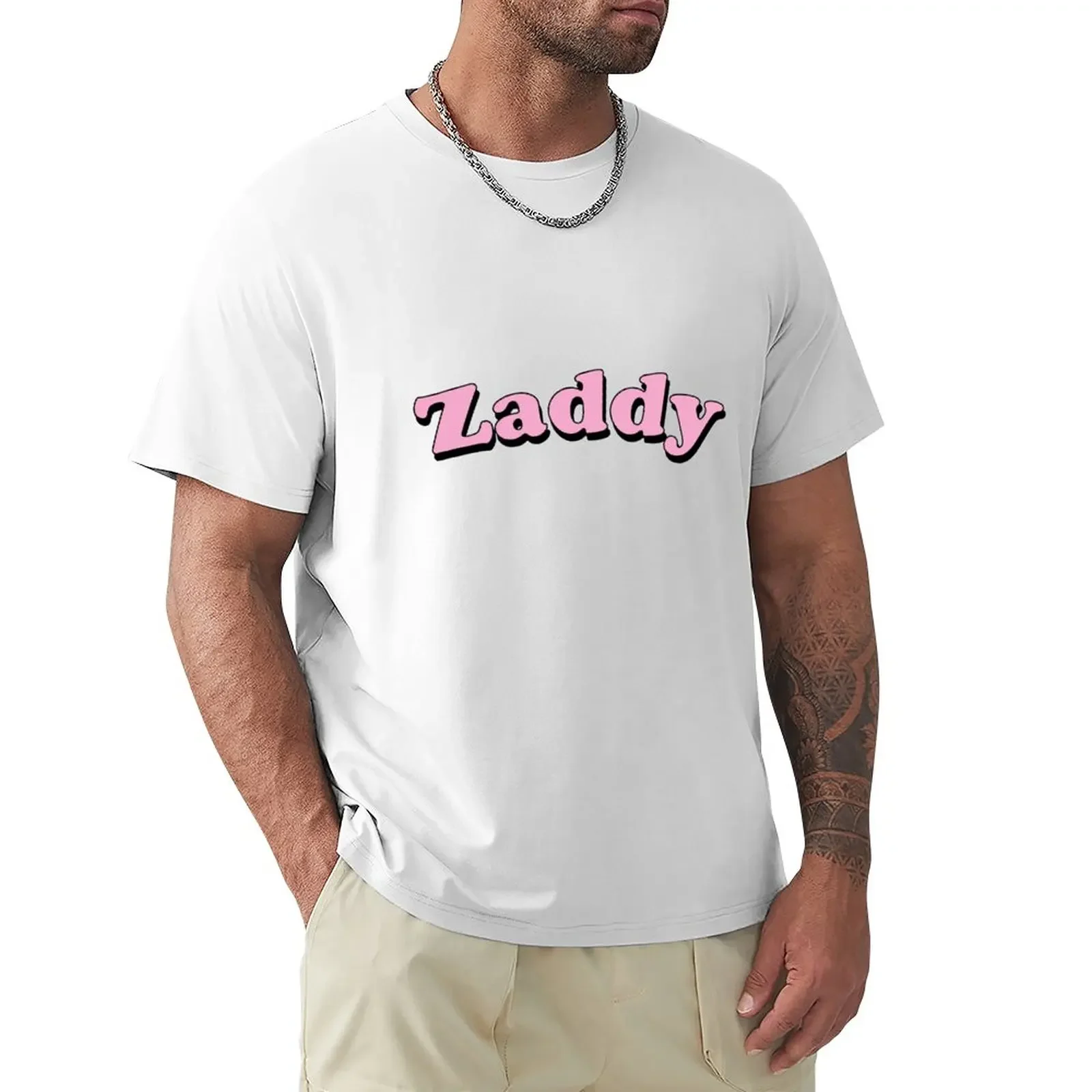 

Zaddy - Great for Deep Thots T-Shirt oversized boys animal print men workout shirt