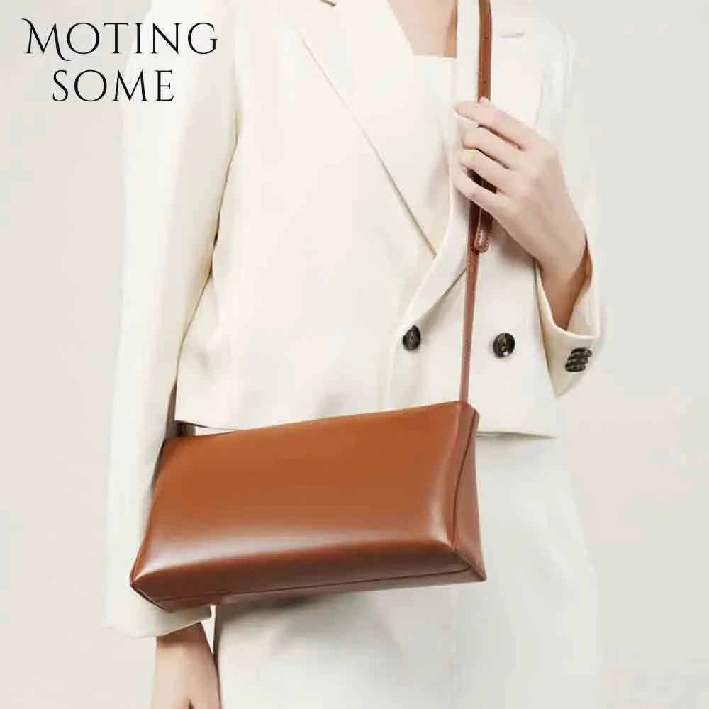 Motingsome Elegant Underarm Saddle Bag for Women Portable Shoulder Handbag Summer Mini Purses Vacation Daily Purse Lady 2024 New