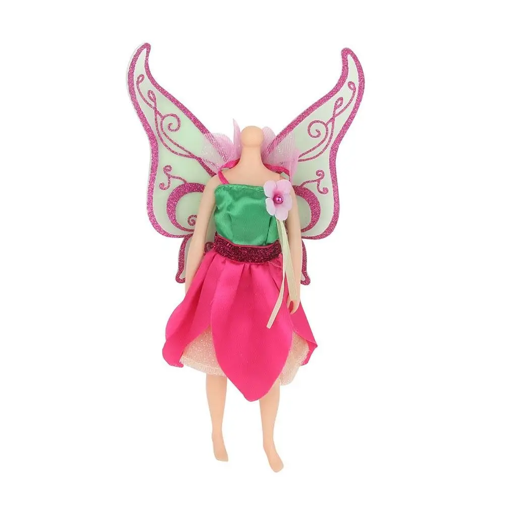 Ropa para muñecas hecha a mano, vestidos de hadas, falda de gasa brillante bonita a la moda, falda de ala de mariposa de 10 estilos para muñeca BJD 1/6 y 30cm