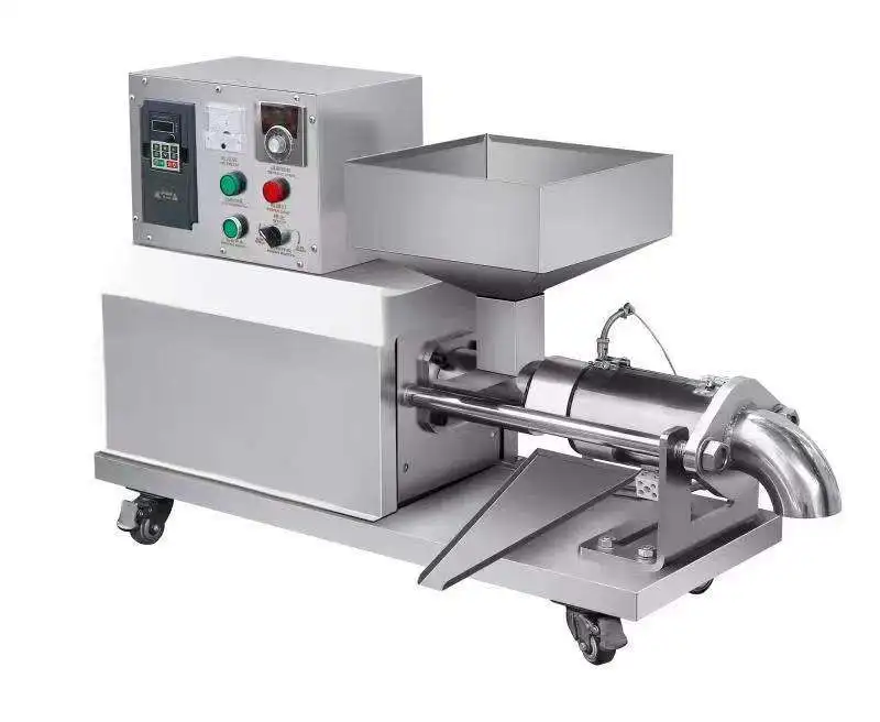 New Oil Palm Soybean Sunflower Olive Oil Pressers Price Coconut Corn Peanut Rapeseed Cold Screw Press Oil Machine