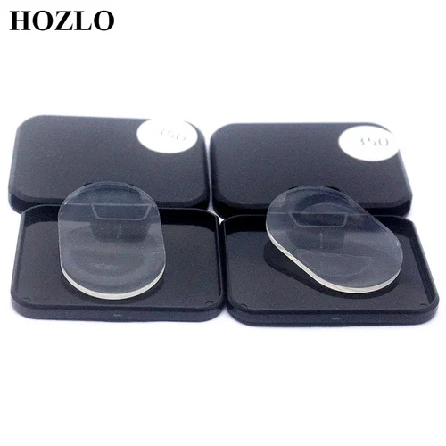 Lente adhesiva para miopía de gel de sílice de 46x30mm, nuevas gafas para miopía, lentes reutilizables para usar gafas de sol, gafas transparentes-1,5 ~-4