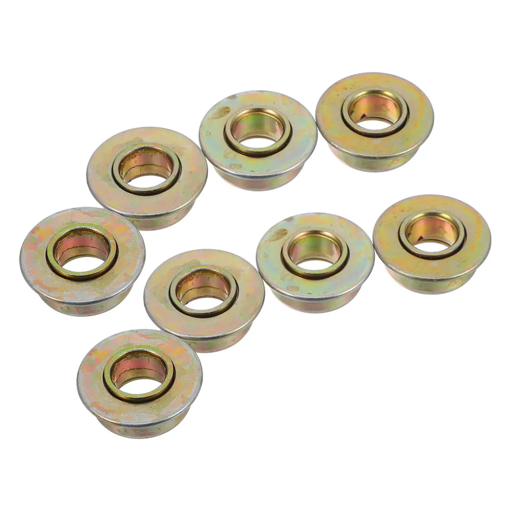 8Pcs Wheelchair Steering Bearings Precision Bearing Kit Front Fork Assembly High Strength Shock Absorption Repair Replacement