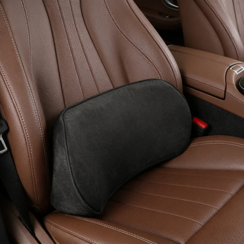 Assento de carro lombar ergonômico cintura travesseiro almofada proteção respirável para apoio lombar veículo escritório acessórios do carro