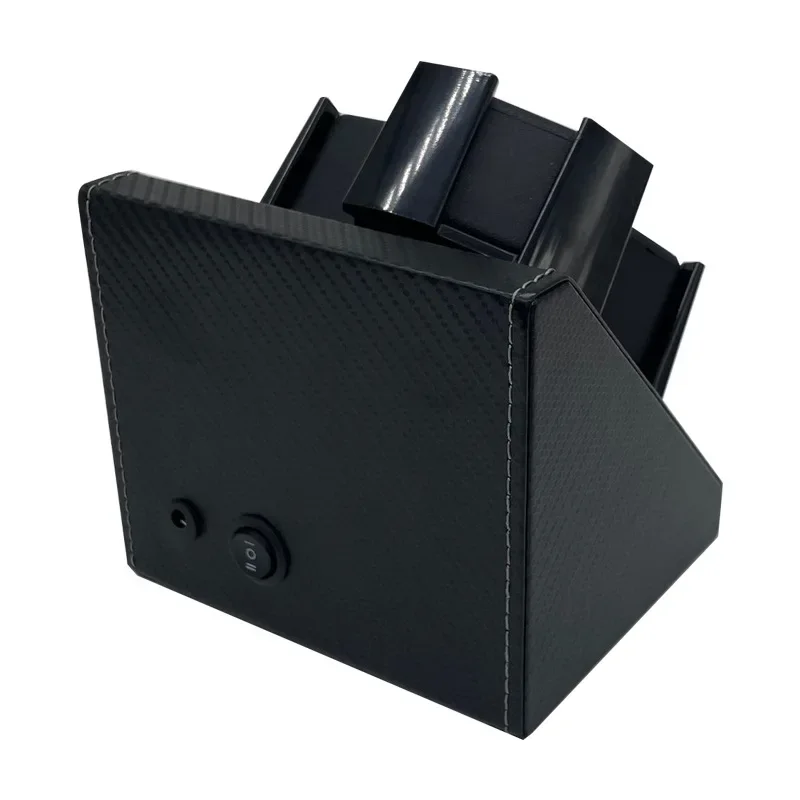 FRUCASE ملفاف ساعة للساعات الأوتوماتيكية اللفاف التلقائي ل 3 ساعات 2 وضع دوران حقيبة للتخزين الذاكرة القطن