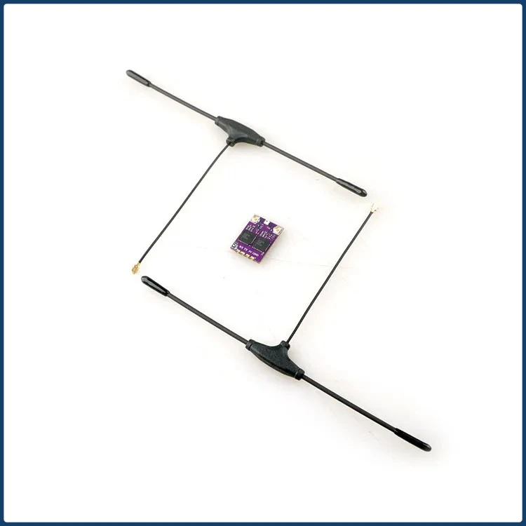 

HappyModel ES900 DUAL RX ELRS Diversity Receiver 915 МГц/868 МГц Встроенный TCXO для радиоуправляемого самолета FPV Дроны дальнего действия DIY Запчасти