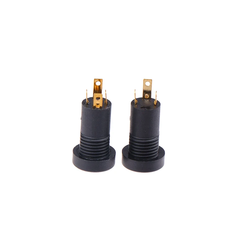 5Pcs 3/4Pin PJ392A Audio Jack Socket 3.5MM Headphone Female Socket Connector With Nut 3/4 Pole Stereo Audio Socket