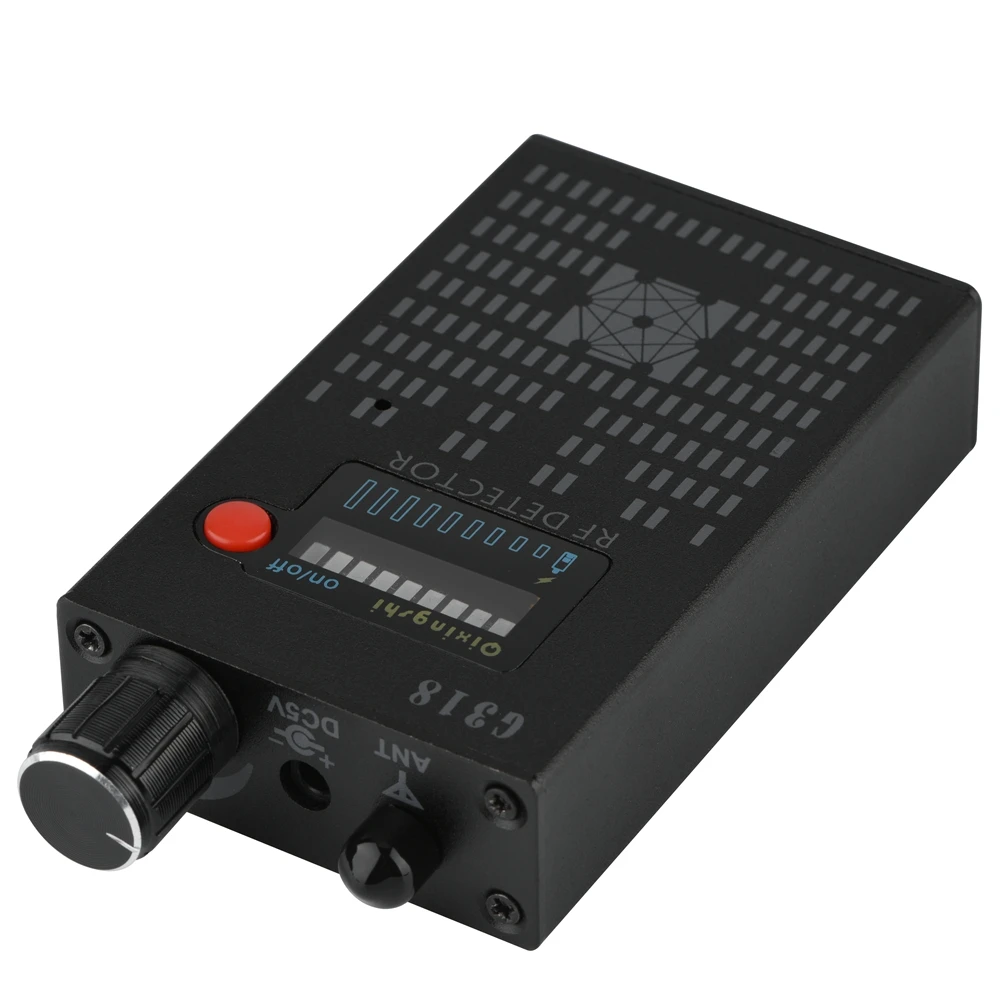 Full Range Detector RF Signal Detector G318 Anti  Amplification Signal Detector 1MHz-8GHz Frequencies Full Range Detector