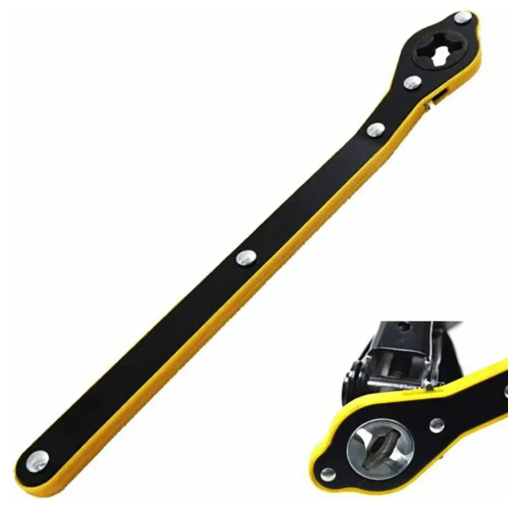 1pcs Car Wheel Hand Crank Ratchet Wrenches Garage Tire Wheel Handle Wrench Car Labor-Saving Lug Wrench Handle Tire Repair Tool