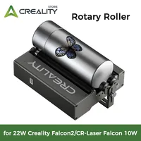 CREALITY Rotary Roller Perfect for 5-120mm Engraving Cylindrical Objects 7-gear for 22W Creality Falcon2/CR-Laser Falcon 10W