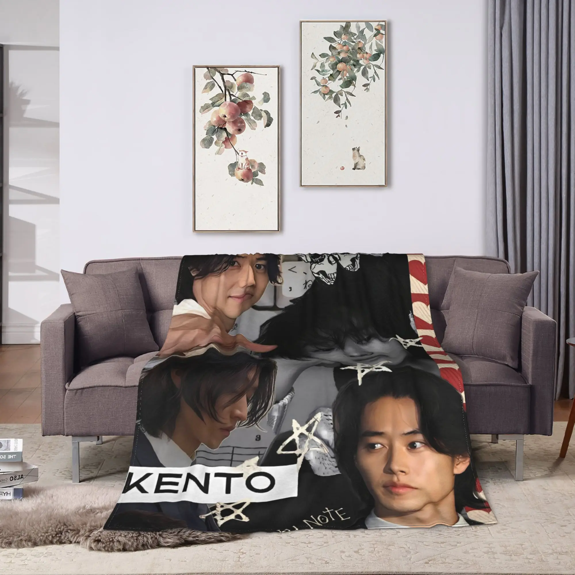 Arisu TV Alice In Borderland Movie Blankets Quality Warm Soft  Throw Blanket Winter Airplane Travel Living Room Funny Bedspread