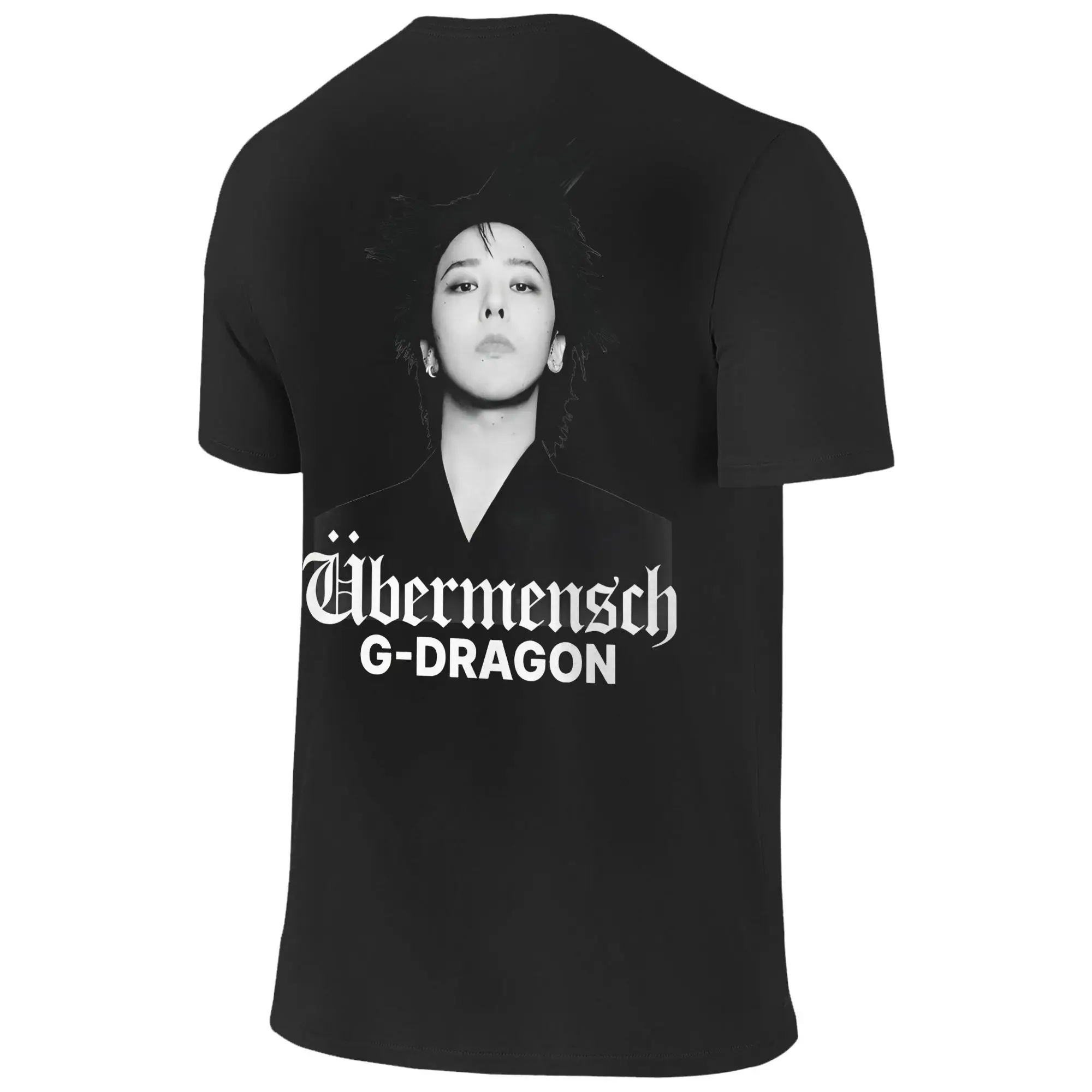 Ubermensch Gdragon World Tour 2025 Maglietta da uomo Maglietta casual Maglietta girocollo a maniche corte T-shirt in cotone con grafica