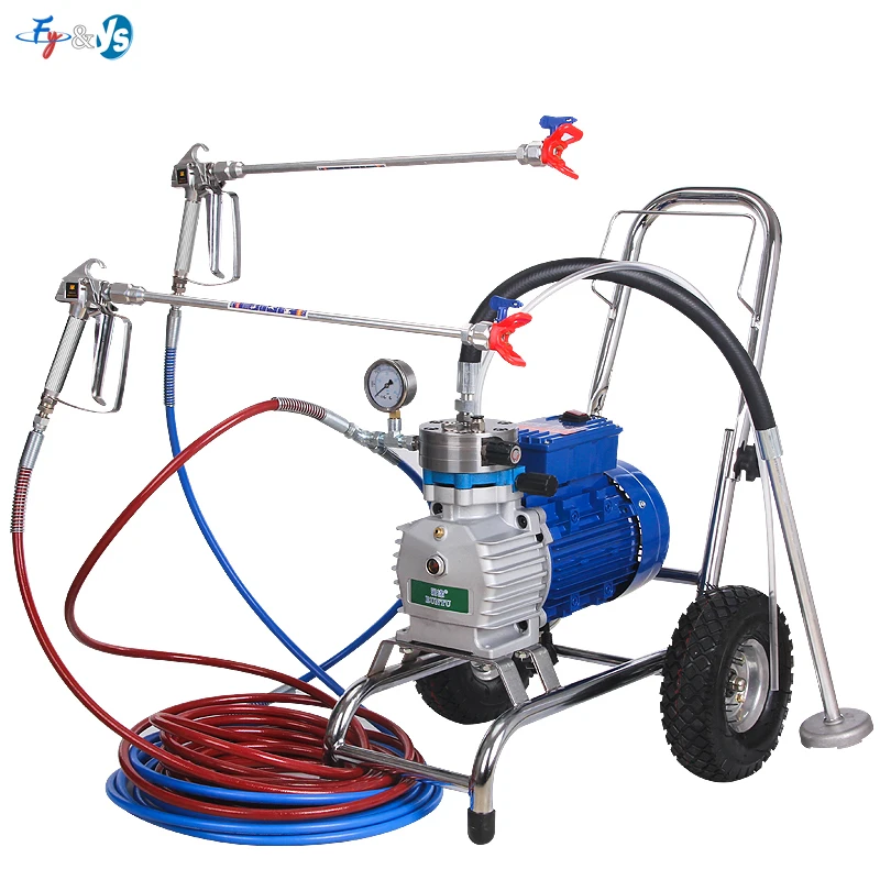 高圧エアレススプレーマシン 高出力塗装スプレーガン エマルジョンペイント DIY電動塗装スプレーヤー