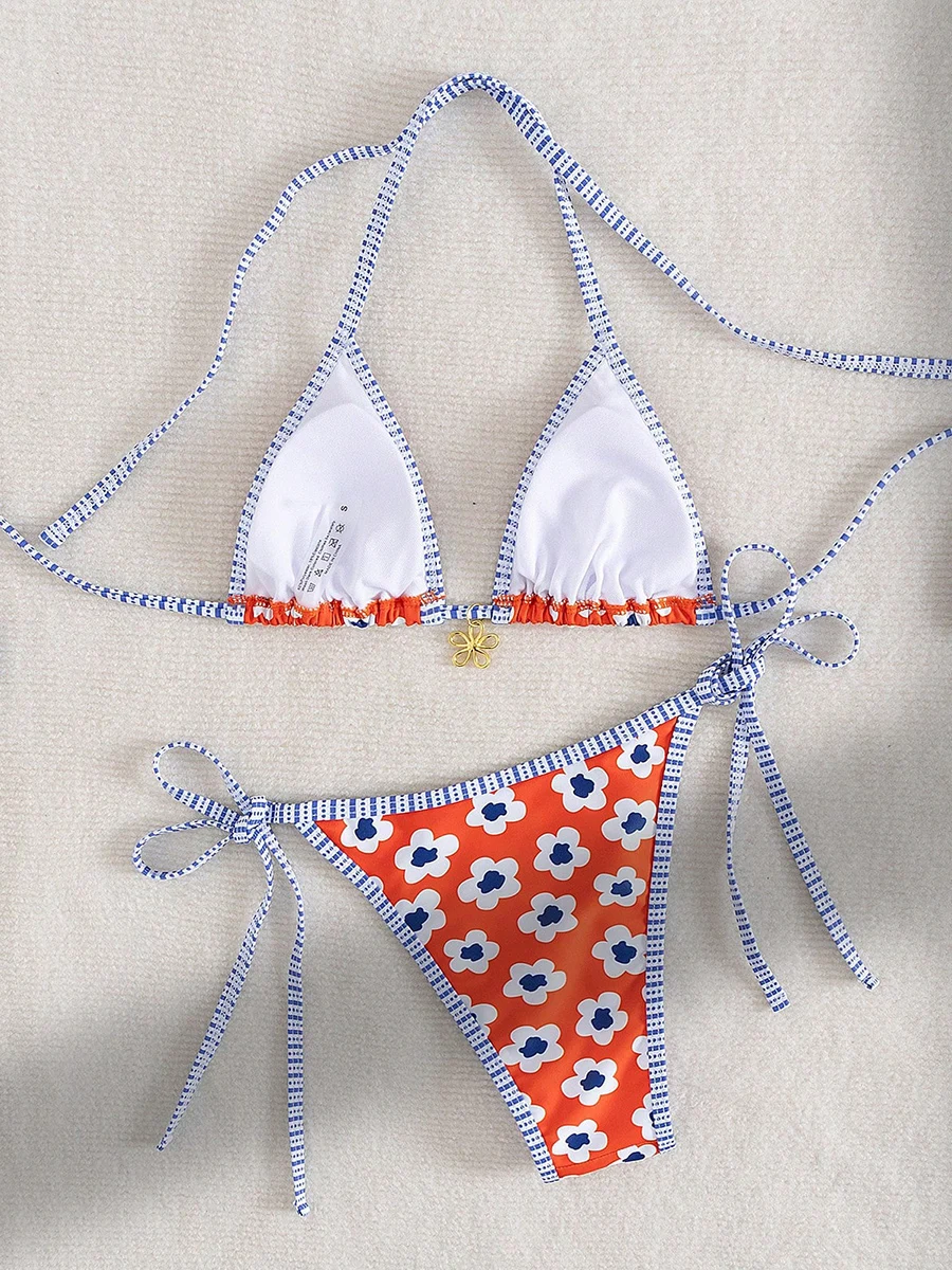 Micro Swimsuit Women Swimwear 2026 Swimwear Trends Bikinis Halter Bikini Set Bathing Suit String Beachwear Sexy Biquini Female