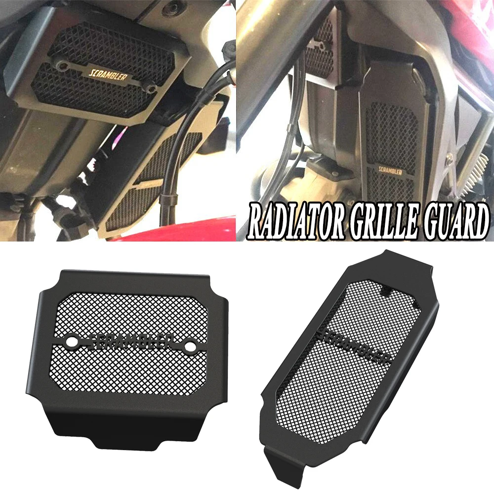 

New For Ducati Scrambler Icon Dark 2020 2021 2022 Motocycles Radiator Guard Engine Cooler Grille Cover Protection Water Tank Net