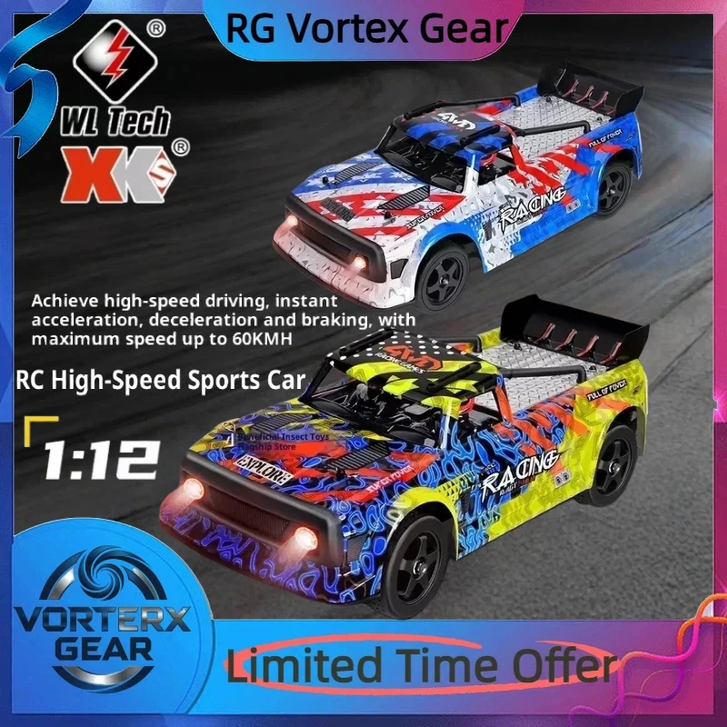 Vortex Gear Weili 124020 Electric Four-Wheel Drive Car 1:12 Brushless Version Independent Suspension High-Speed Remote Car