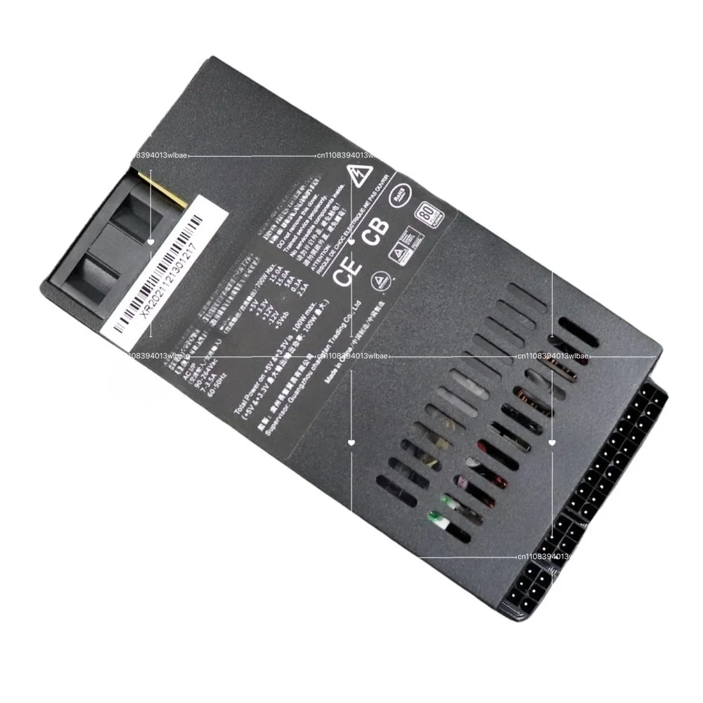 Fully Modular Flex 300W-700W Small 1U PSU, Silent Mini ITX Power Supply for PC