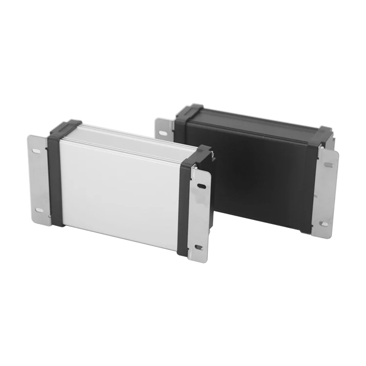 Waterproof aluminum junction box, anodized extruded aluminum shell