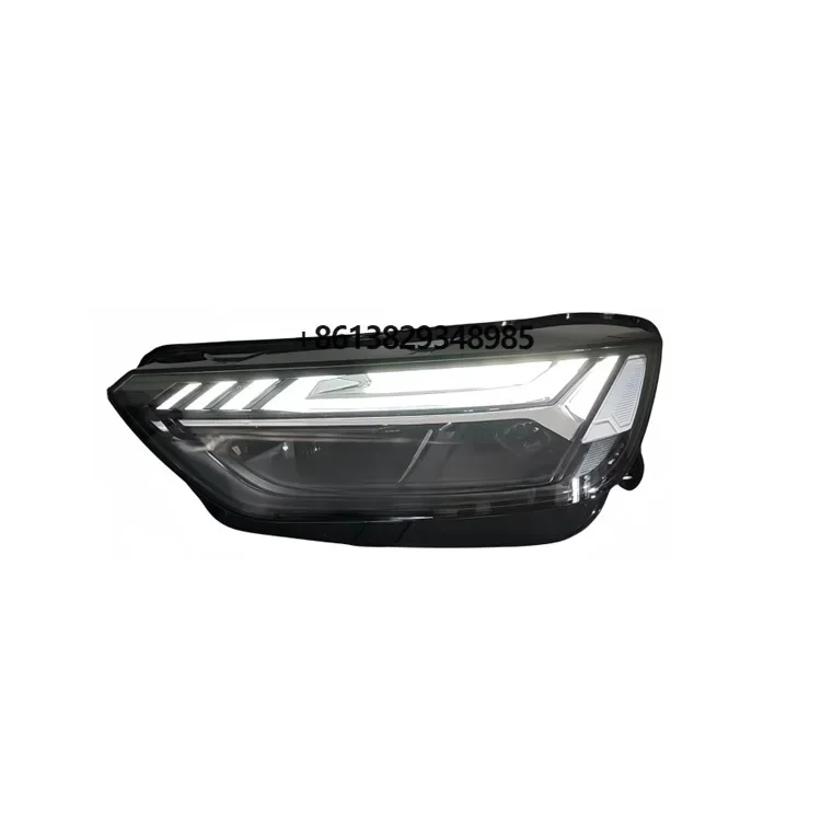 Car Accessories Q5 2018-2020 Xenon LED headlamp Replacement Bumper Upgrade 2021-2024 LED Matrix Headlights