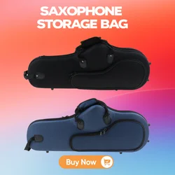 Durable Oxford Fabric Alto Saxophone Handheld Bag Organiser Waterproof Wear-resistant Saxophone Carrying Case