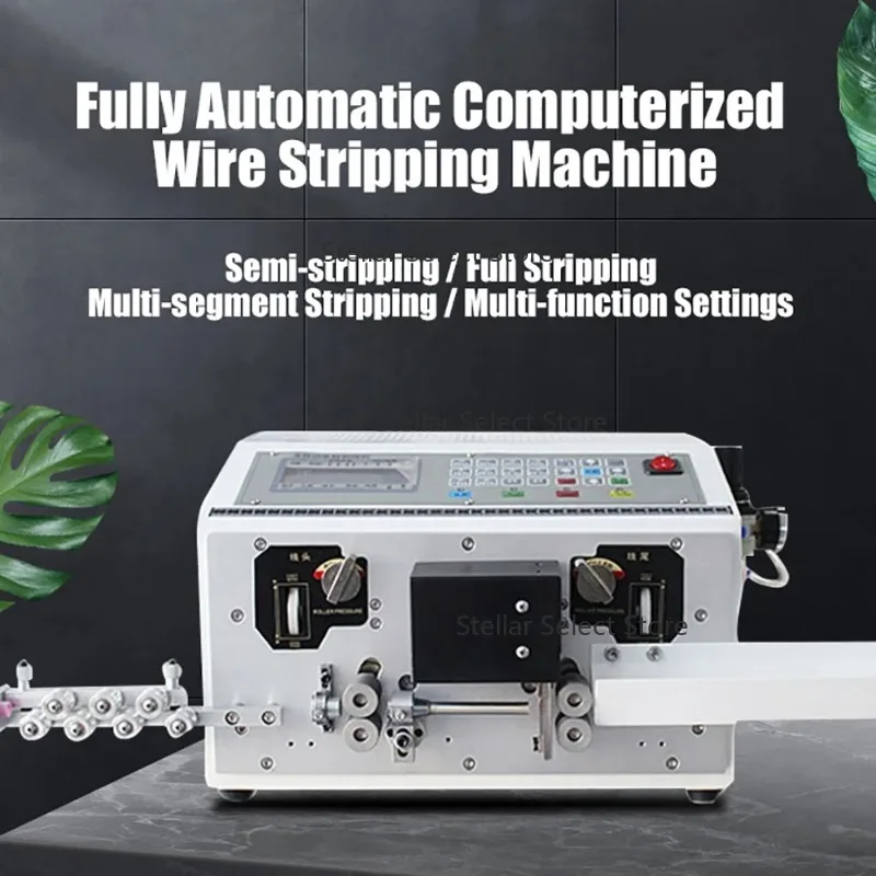 

Automatic Wire Stripping Machine 220V Computer-Controlled Fully Automatic Wire Cutting and Stripping Machine Cutting Cable Crimp