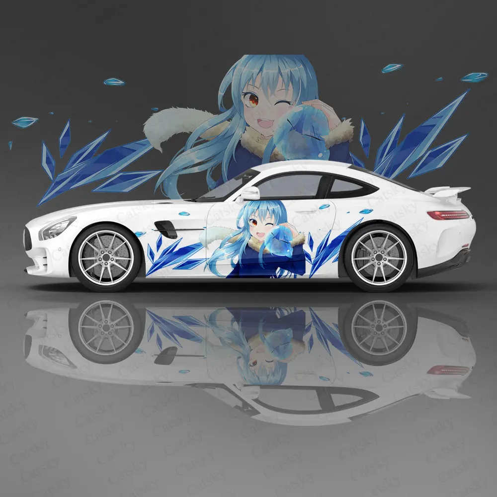 Tensei shitara Slime Datta Ken Car Body Stickers Anime Itasha Car Side Decal Sticker Car Body Sticker Car Body Decor Stickers