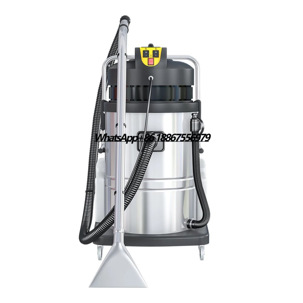 

Commercial Wet and Dry Vacuum 60Liter Carpet Cleaner Car Wash Carpet Cleaning Machine