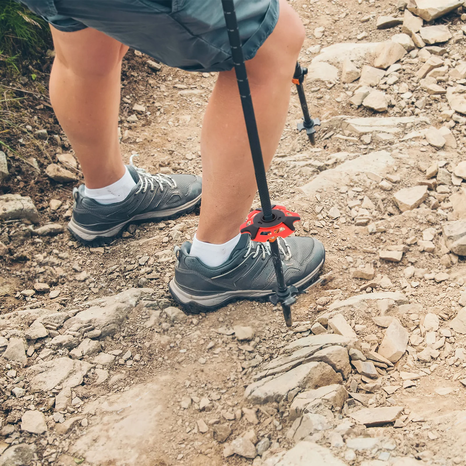 الرحلات القطب الطين وسادة دائم المشي لمسافات طويلة عصا الملحقات استبدال تلميح لأعمدة التزلج عصي المشي معدات التخييم في الهواء الطلق #1